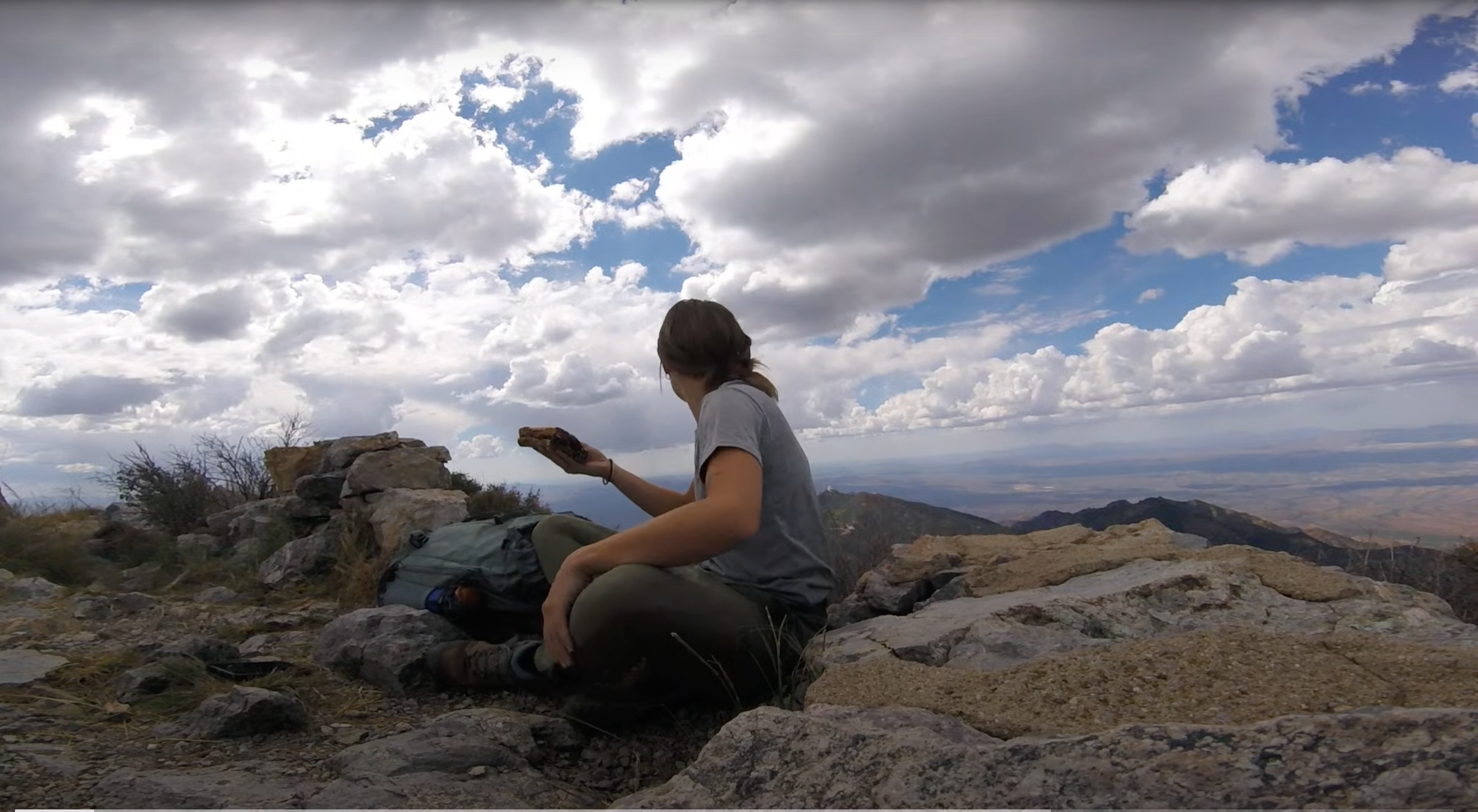 Photo of a video I took with my GoPro, which is in my opinion, one of the best cameras for hiking!